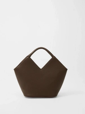 Brun handväska  - Jättefin väska från pieces😍