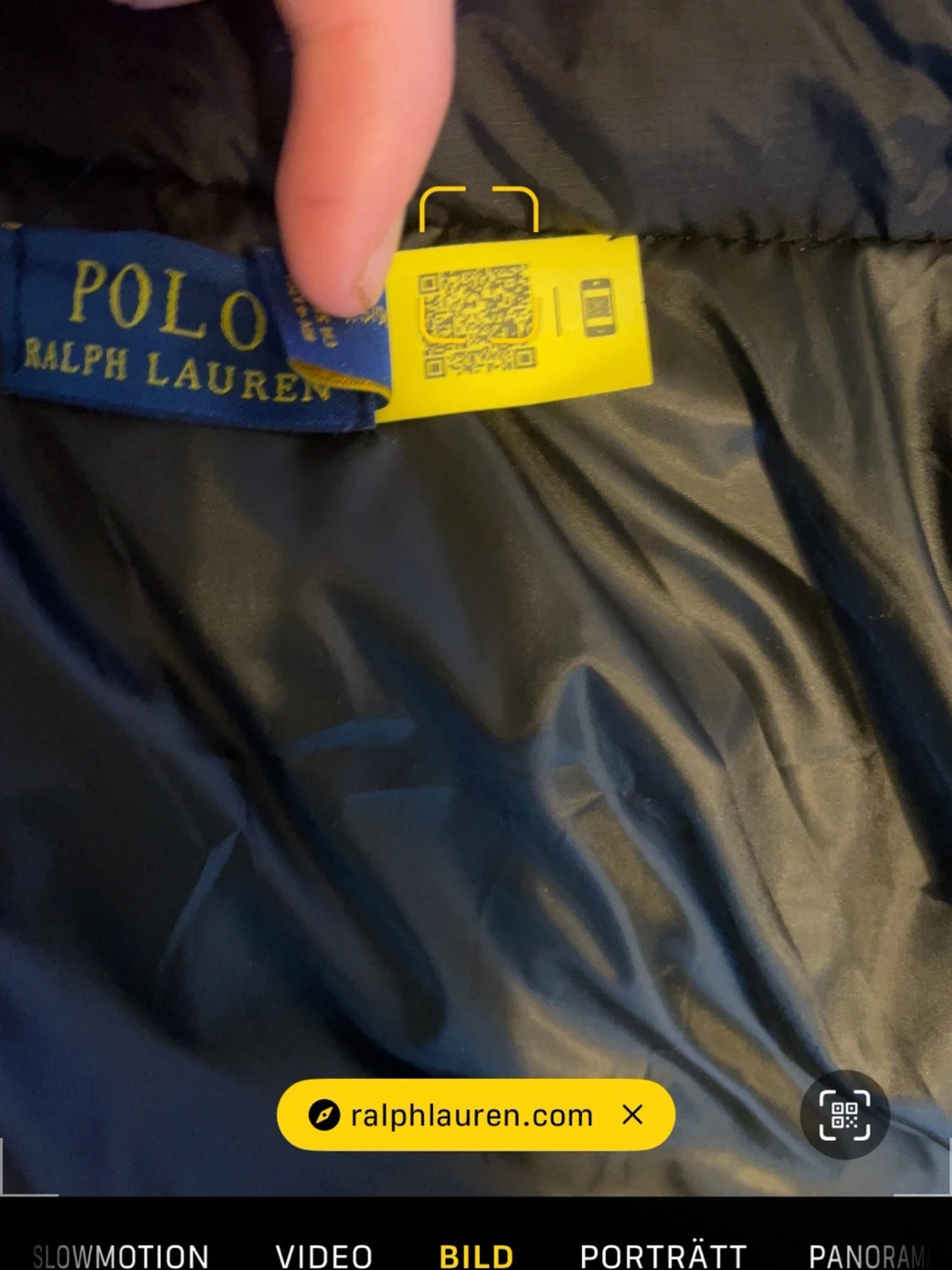 Svart dunjacka från Polo Ralph Lauren - 2