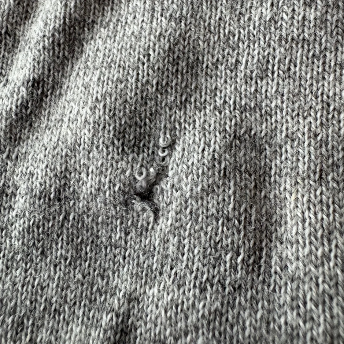 Grå Morris tröja merinoull  - 3