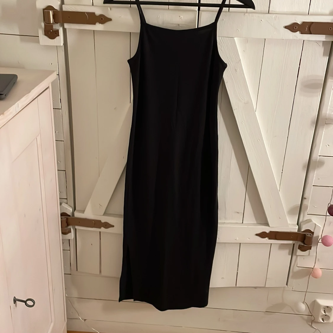 Svart långklänning från H&M - 1