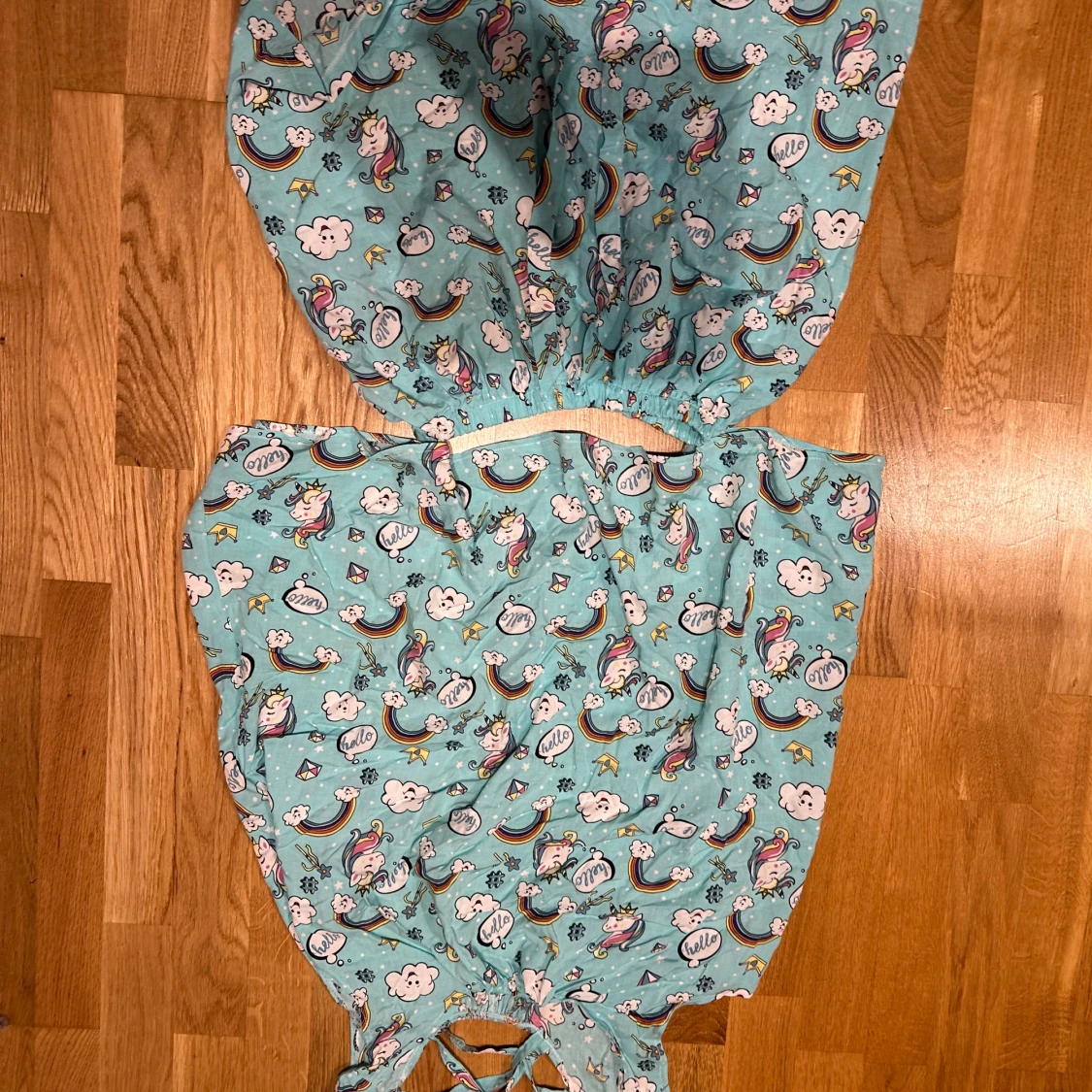 Turkos Pyamas set med enhörningar
