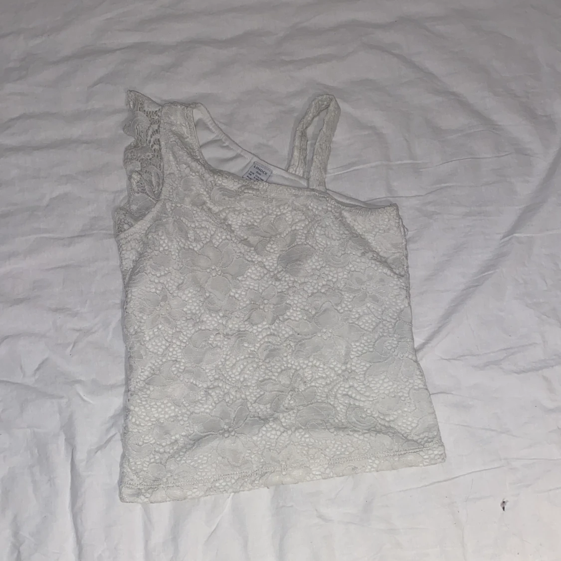 Vit spets topp från Lindex