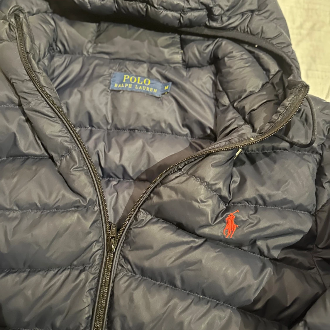 Mörkblå dunjacka Polo Ralph Lauren - 1