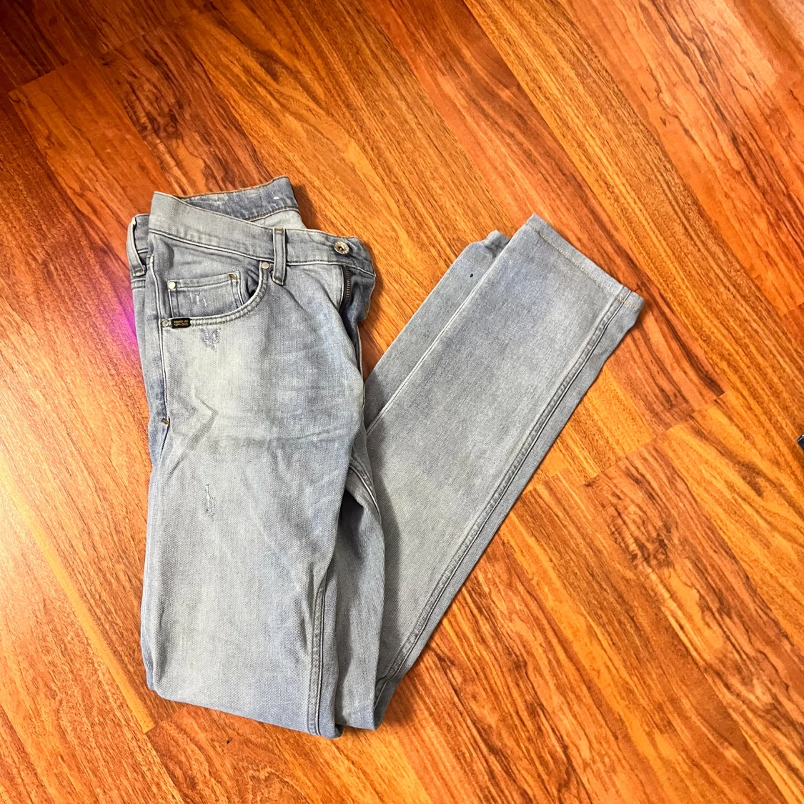 Ljusblå skinny jeans från T/J - 3