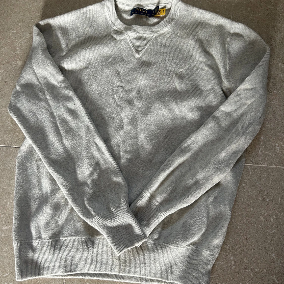 Grå sweatshirt från Polo Ralph Lauren