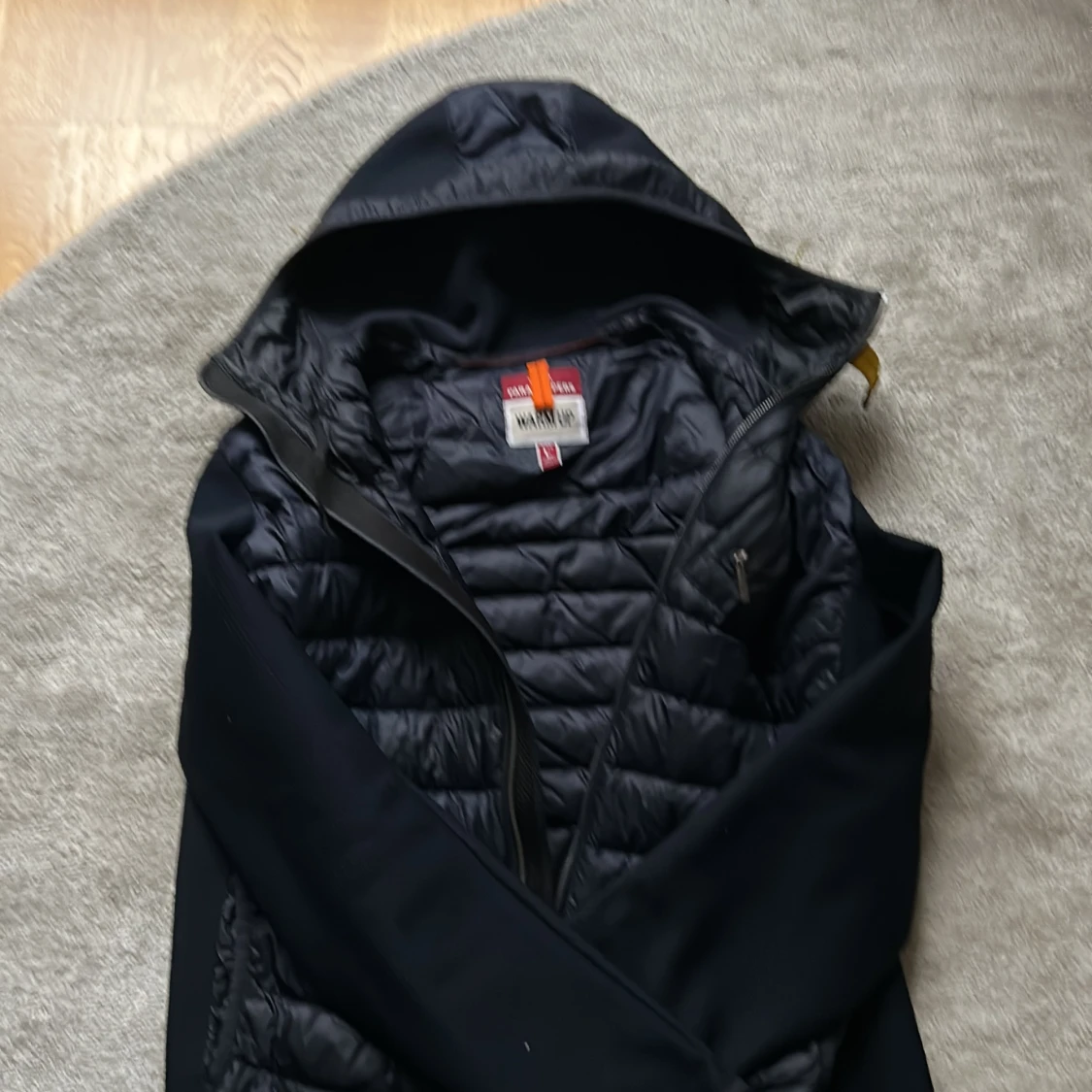 Svart pufferjacka från Parajumpers L