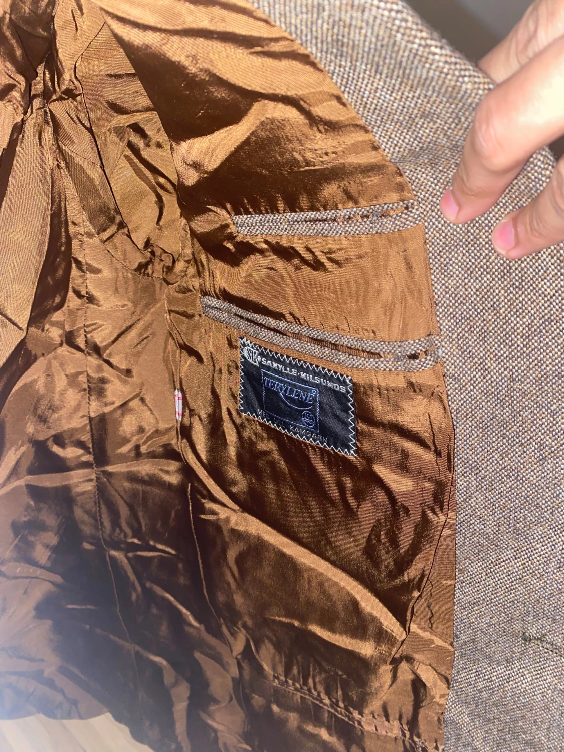 Brun kavaj från Vinson Strands - 1