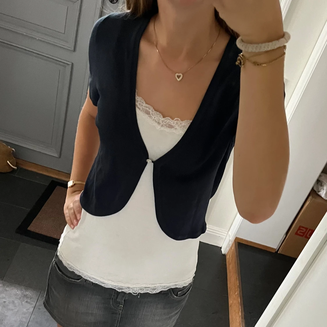 Mörkblå bolero - 1