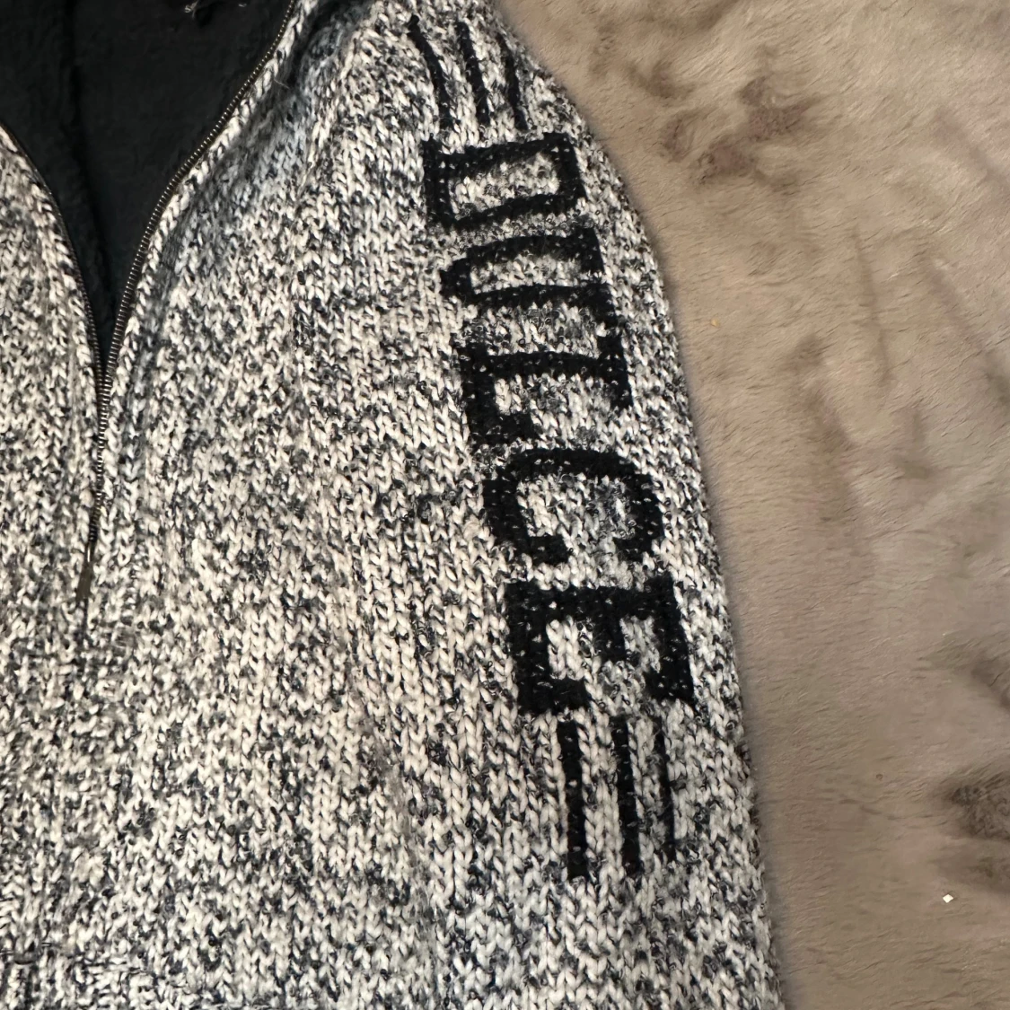 Stickad cardigan fodring  - 1