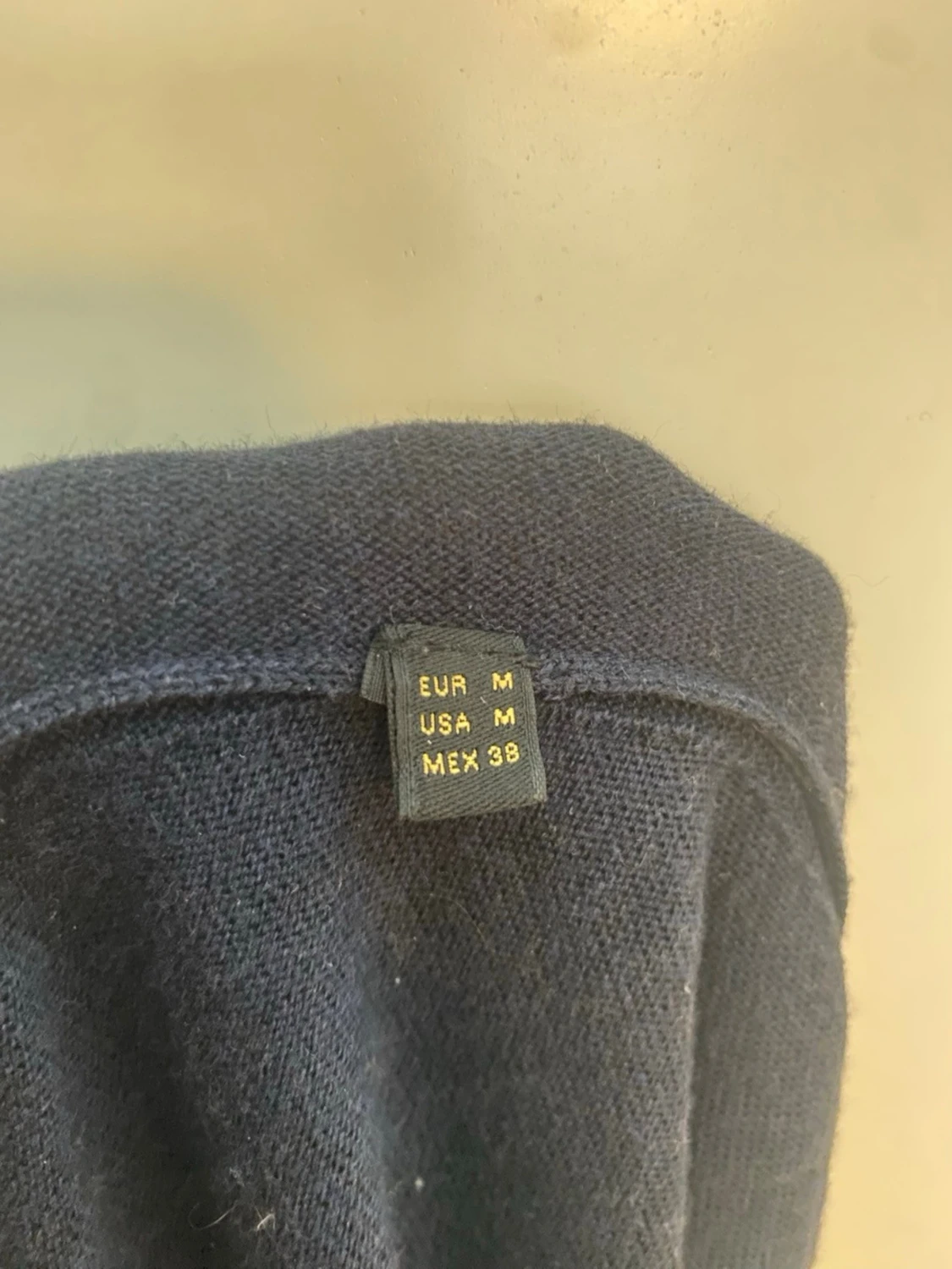 Mörkblå tröja från Massimo Dutti - 3