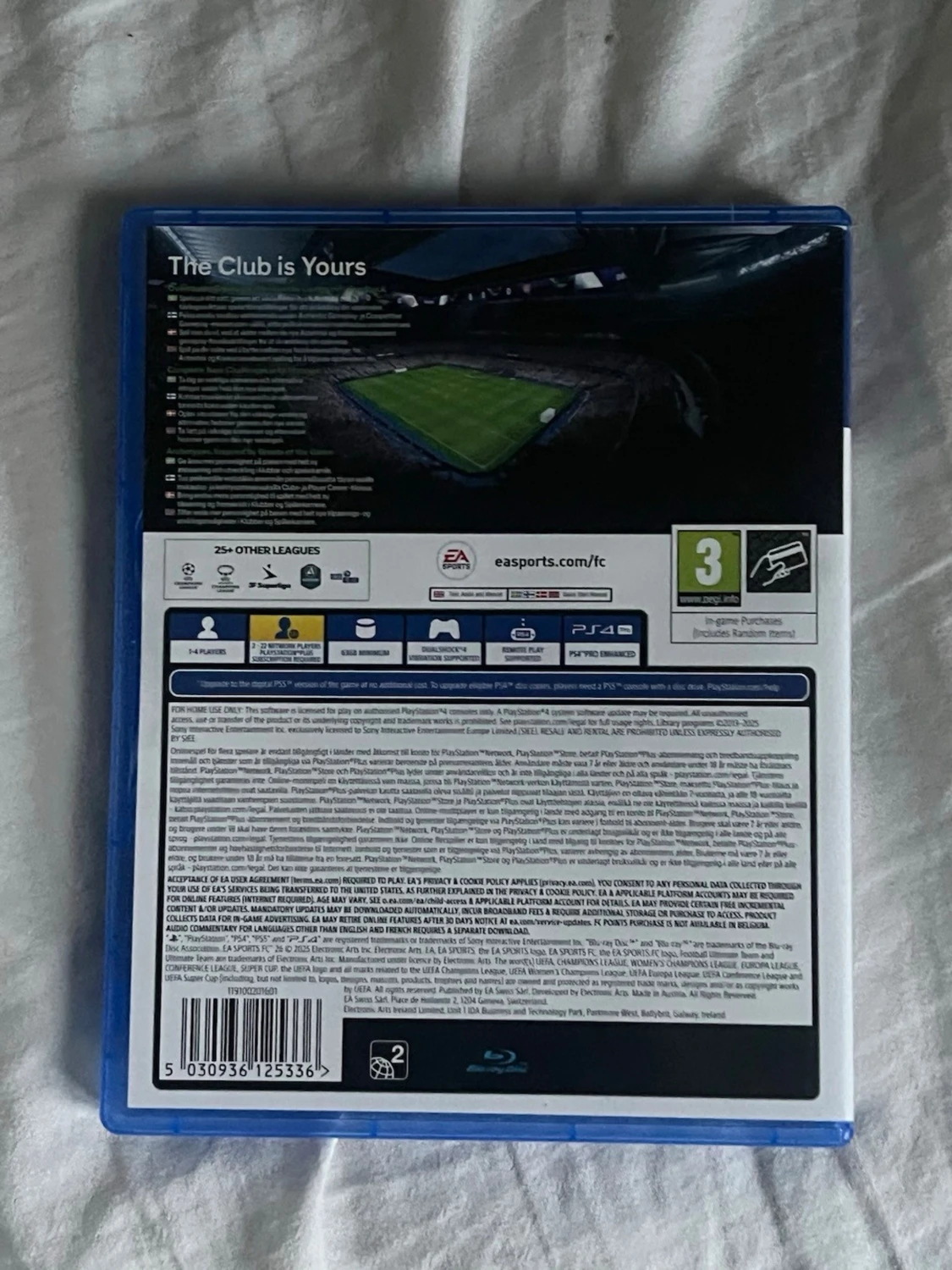 Fc 26 skiva ps4/ps5 - 1