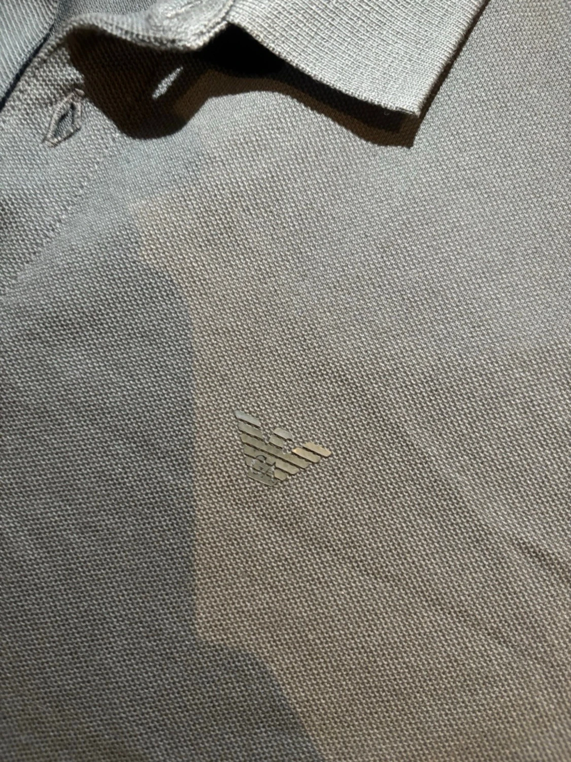 Mörkröd piké från Emporio Armani - 6