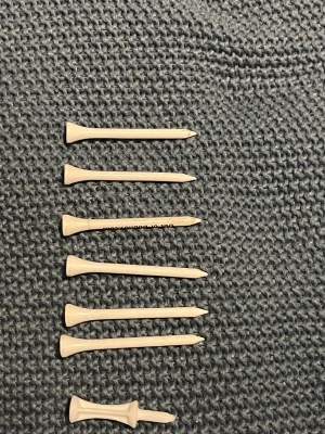 Peggar - Peggar som har köpts och ska säljas nu. för vi spelar inte golf längre.