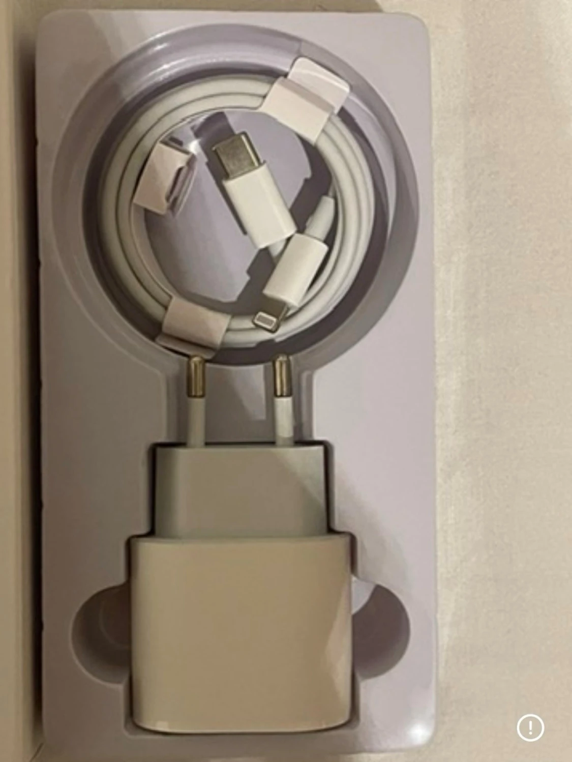 iPhone 14 Pro Max 20W USB-C Power Adapter + USB-C till Lightning-kabel - 2