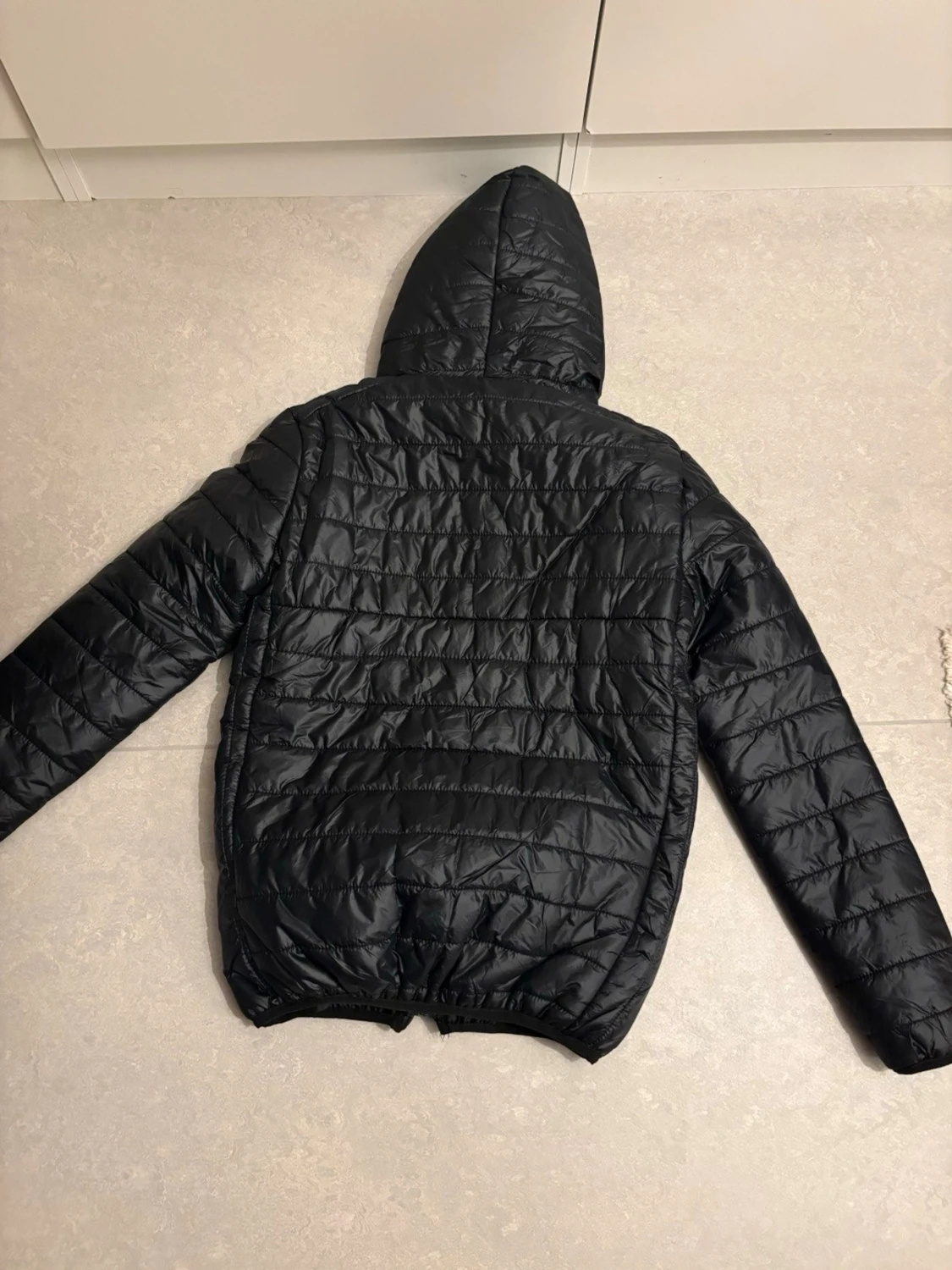 Svart pufferjacka från EA7 Emporio Armani - 1