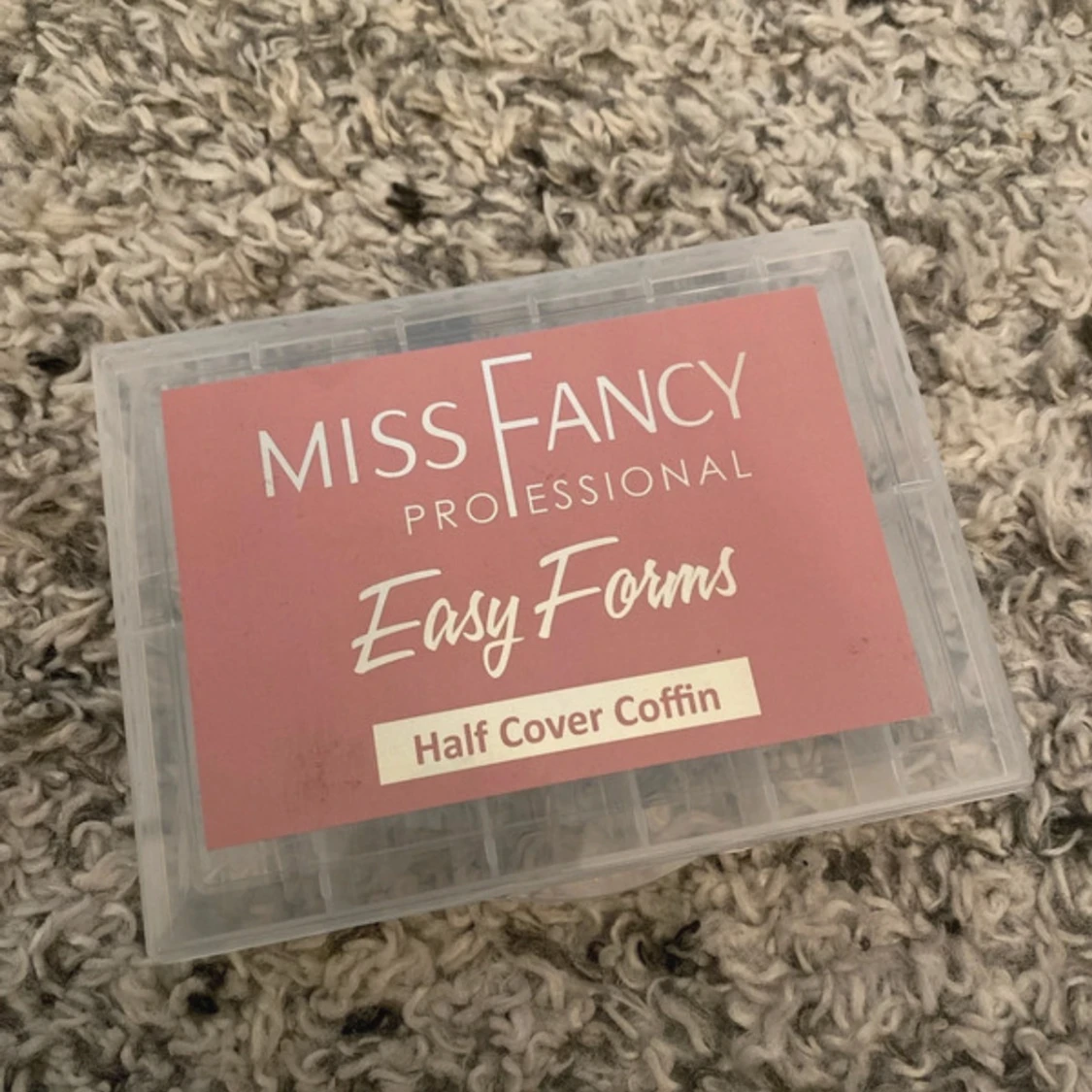 Miss Fancy nageltippar coffin-form