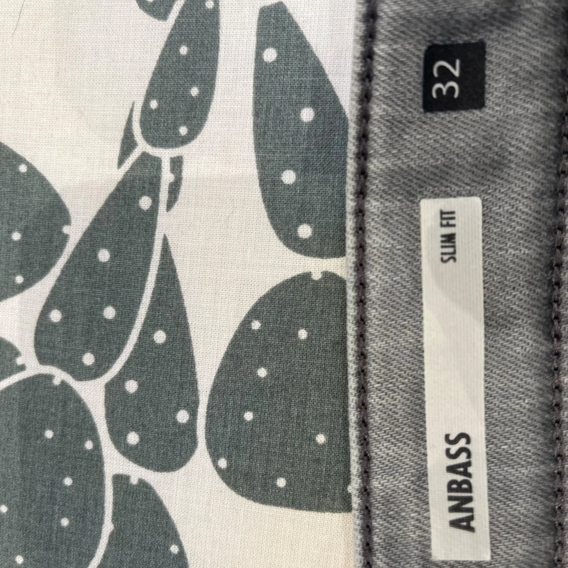 Replay Anbass ljusgrå slim jeans 32/32 - 2