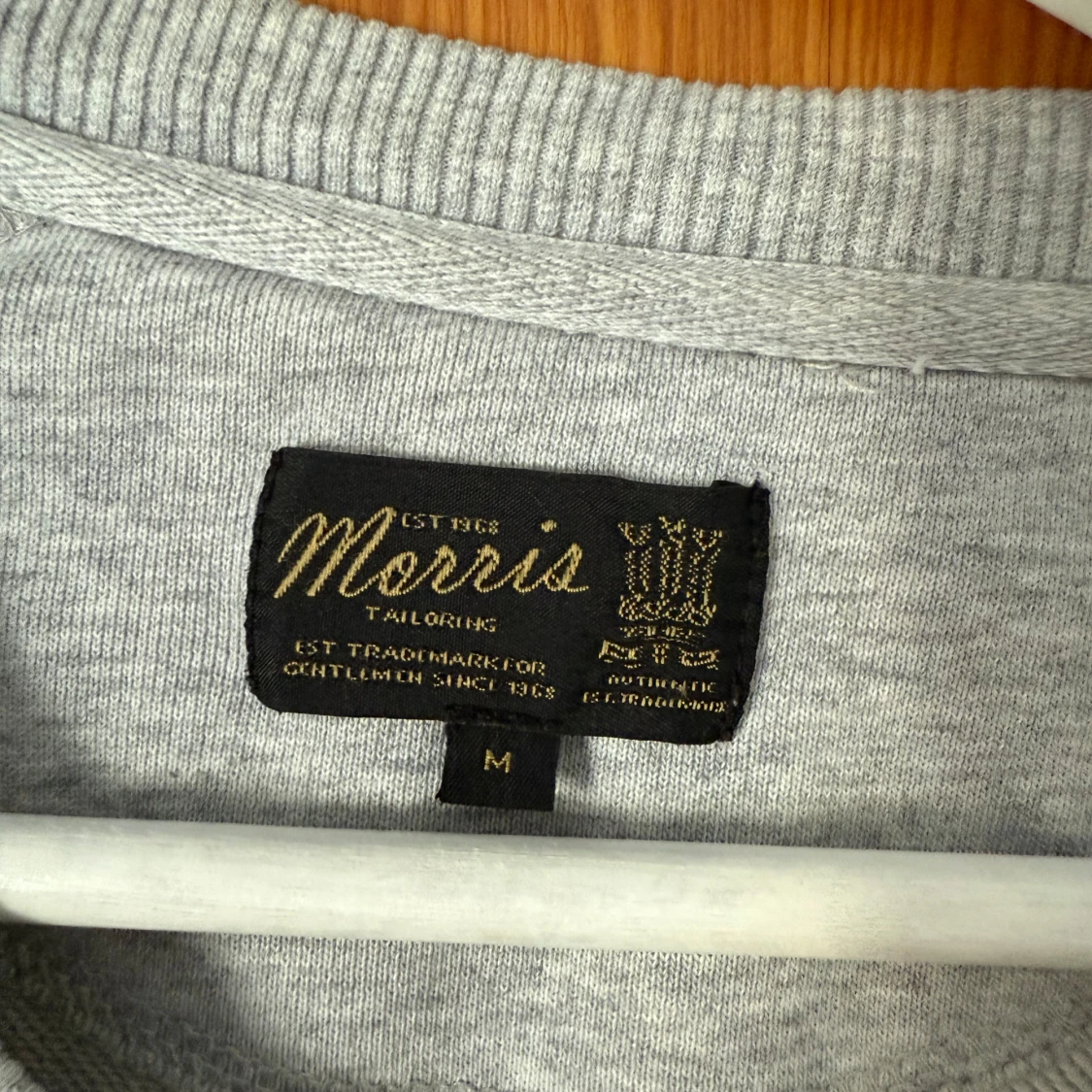 Grå sweatshirt från Morris, M - 1