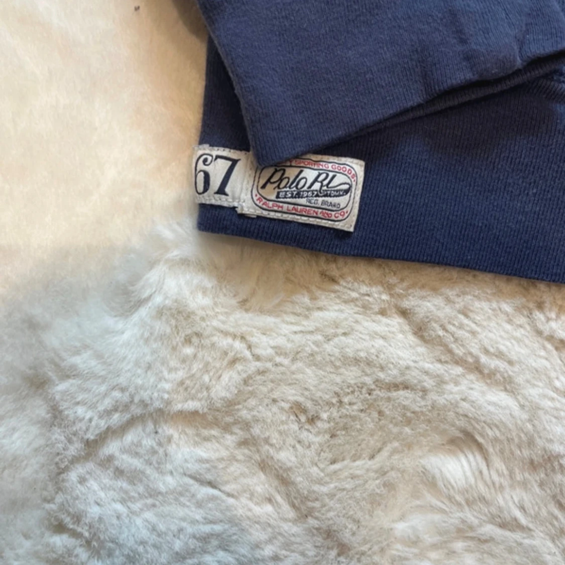 Blå hoodie från Polo Ralph Lauren - 1