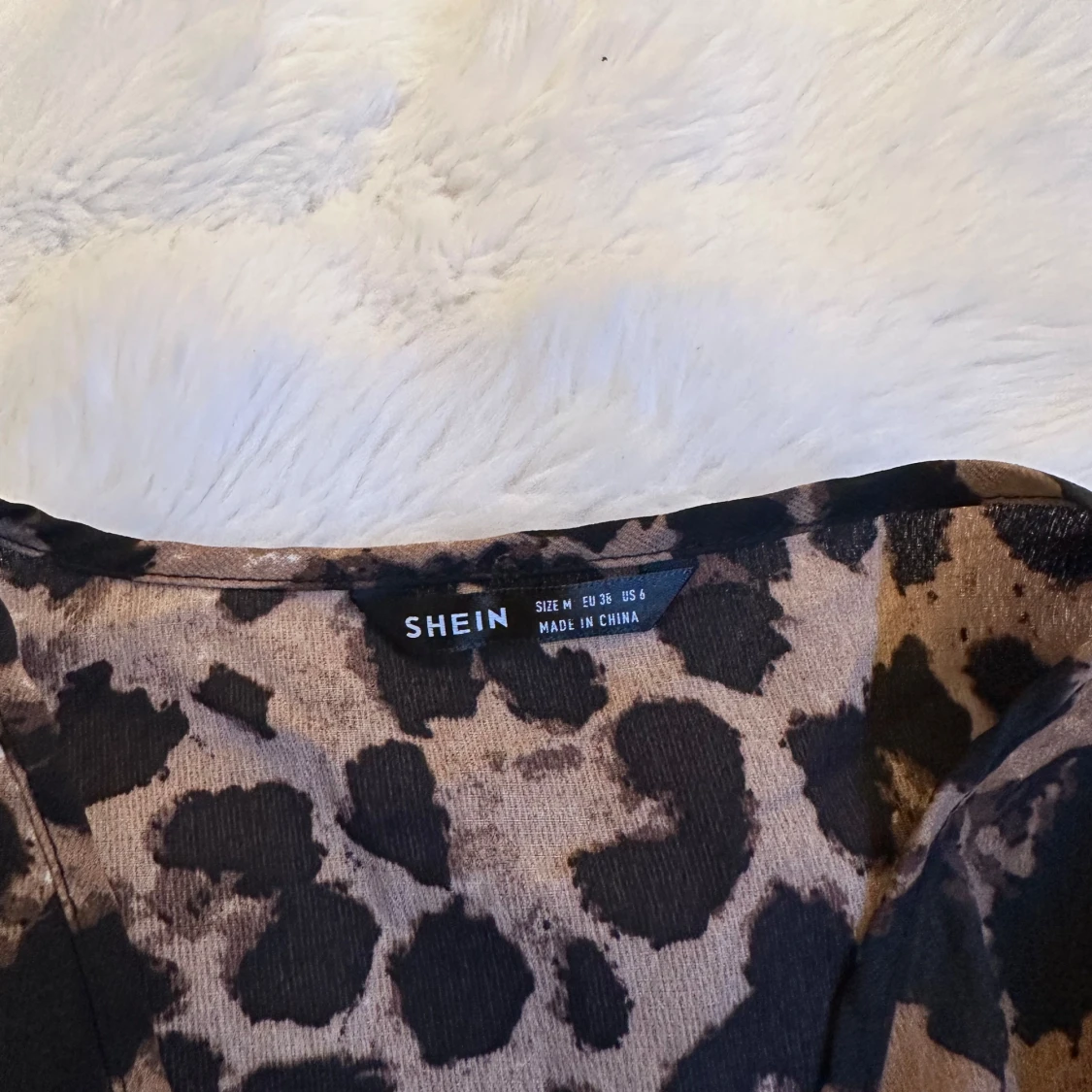 Leopardmönstrad jumpsuit Shein - 3