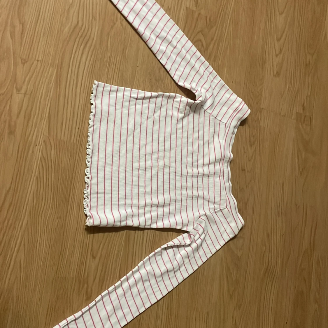 Randig långärmad tröja från Kappahl