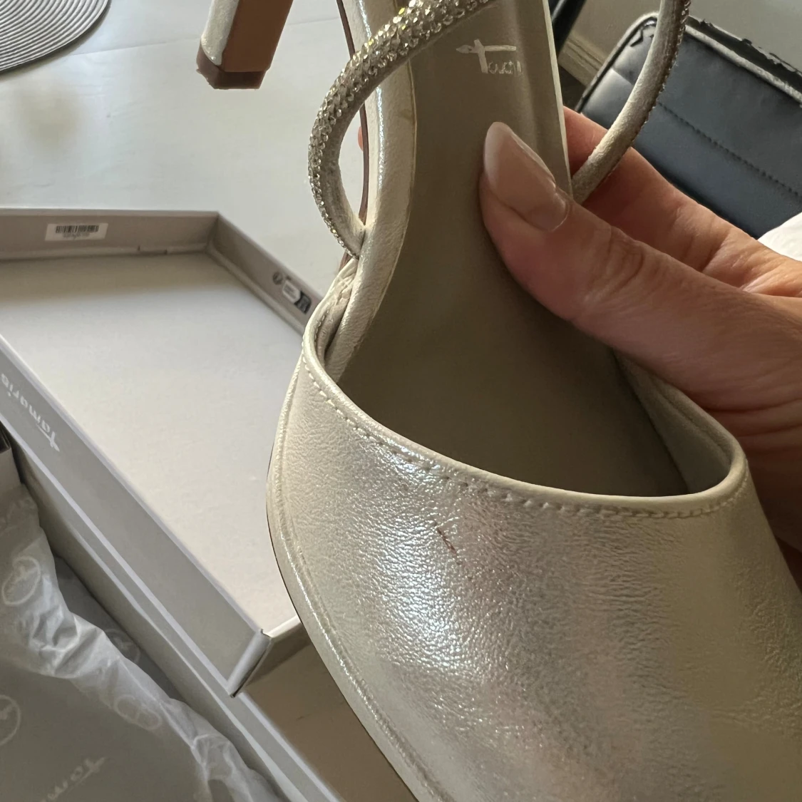 Vita pumps med strassband Tamaris  - 3