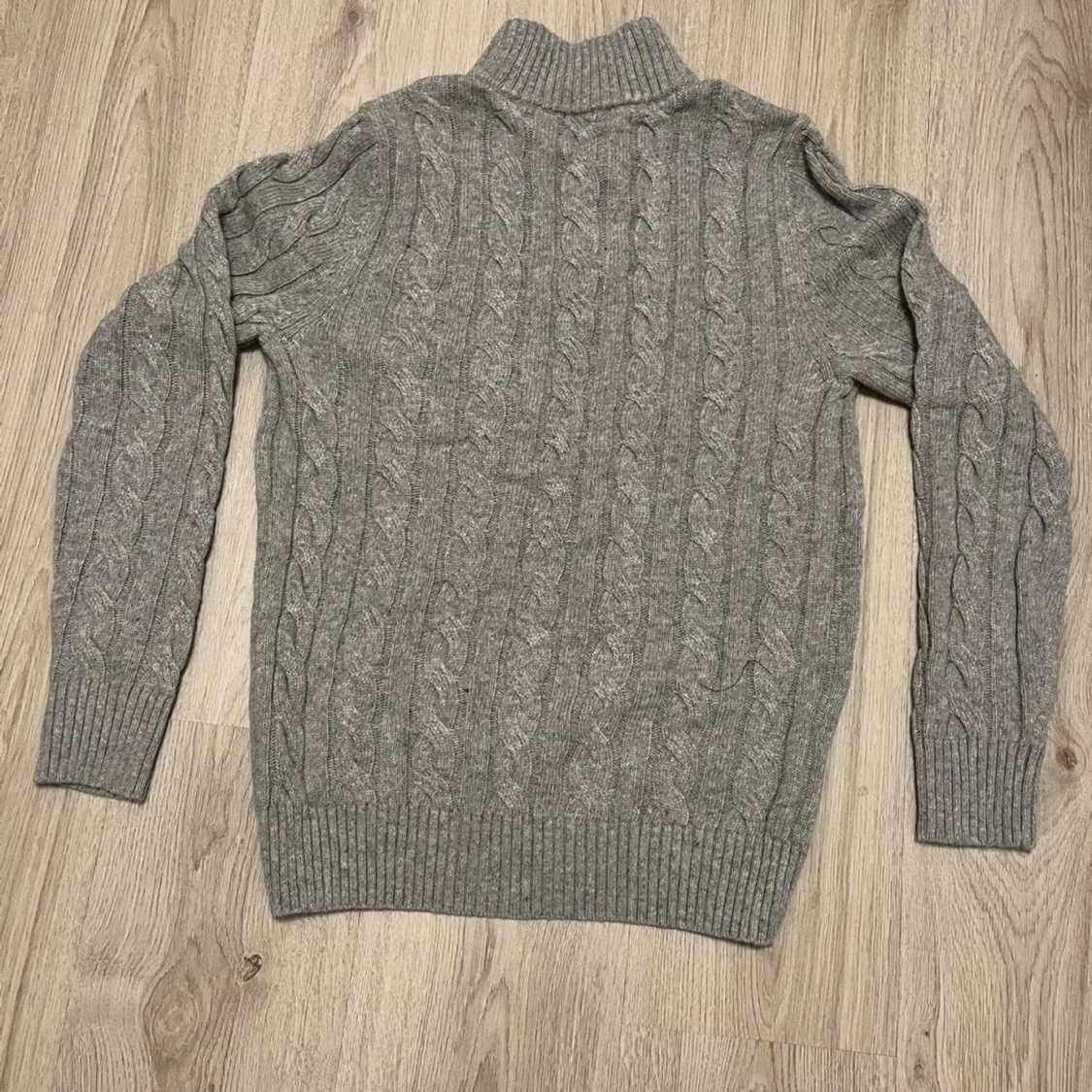 Grå stickad tröja Polo Ralph Lauren - 1