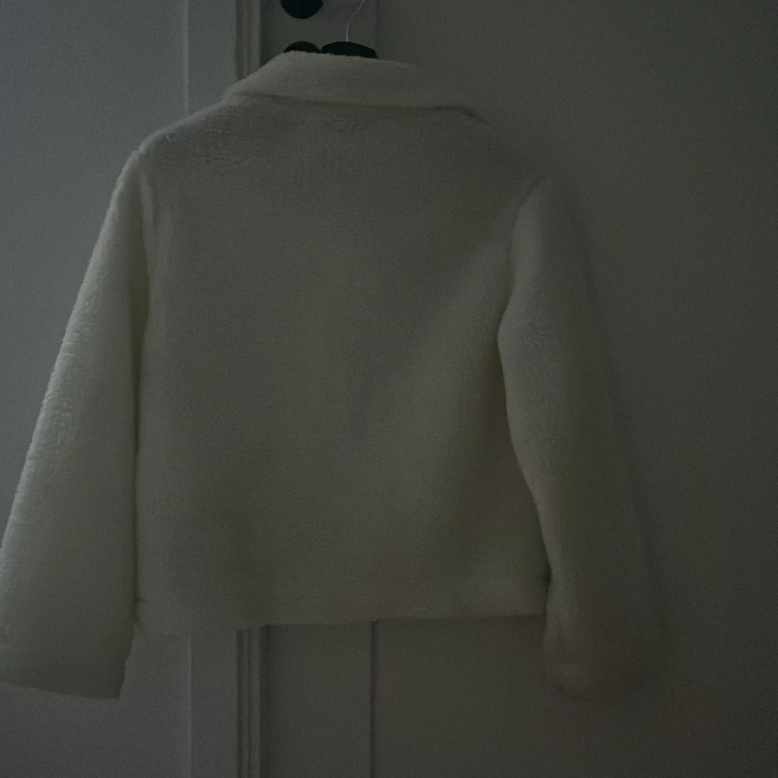 Vit teddyjacka från 157, XS - 1