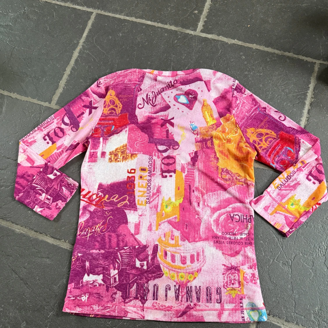 Färgstark långärmad tröja Passport - 3