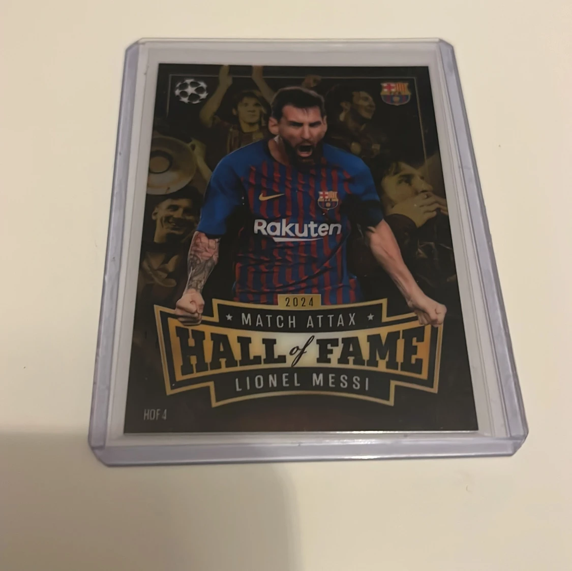 Match Attax Hall of Fame 2024 - Lionel Messi