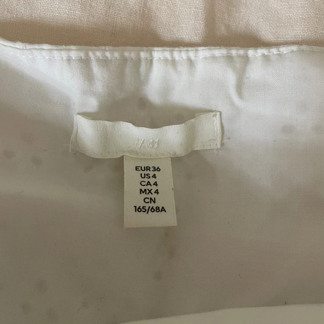 Vit broderad kjol - 2