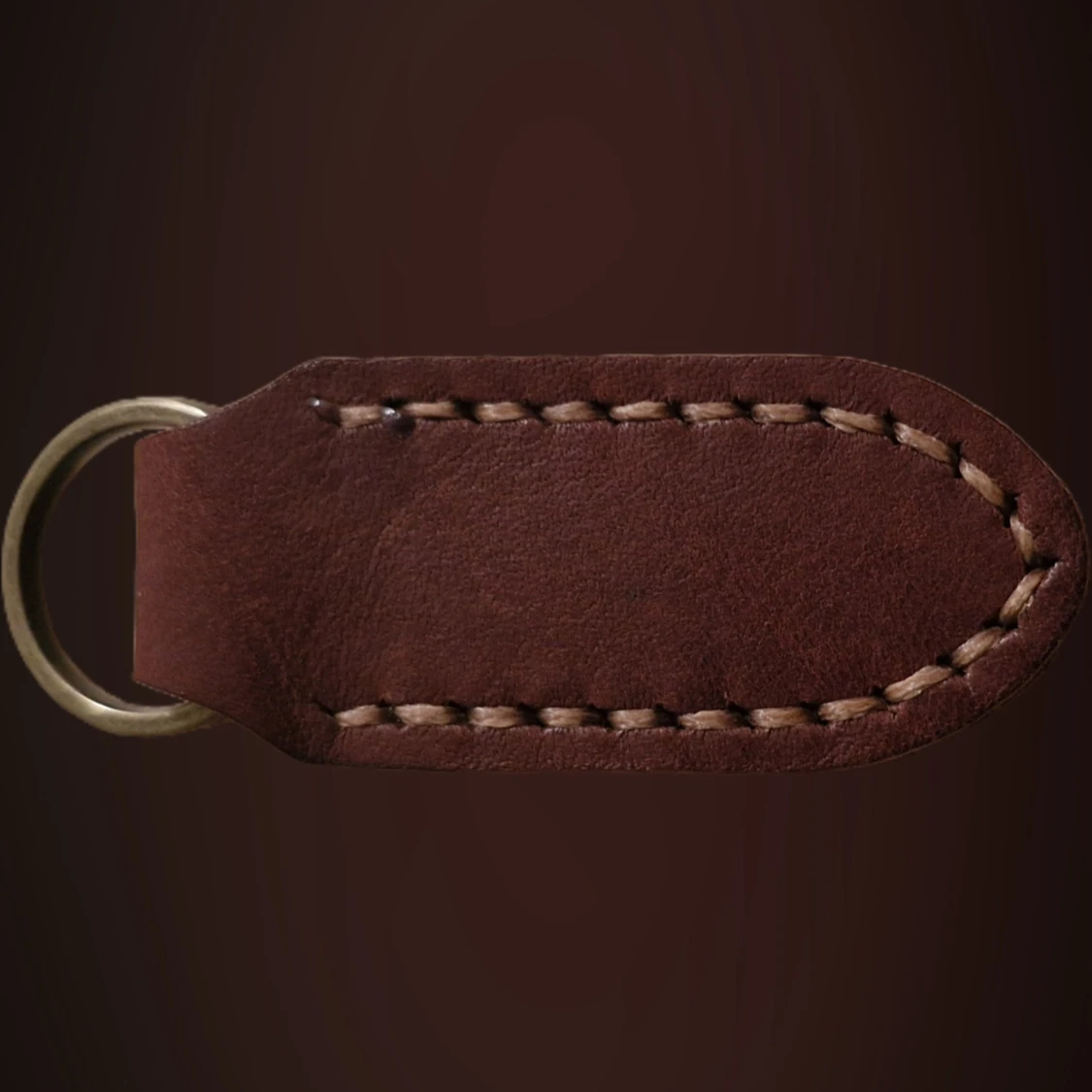 Personliga handgjorda nyckelringar i äkta läder - 2