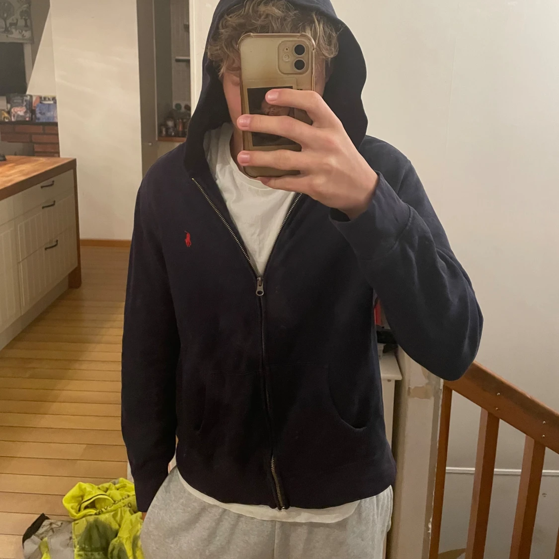 Mörkblå hoodie från Polo Ralph Lauren - 2
