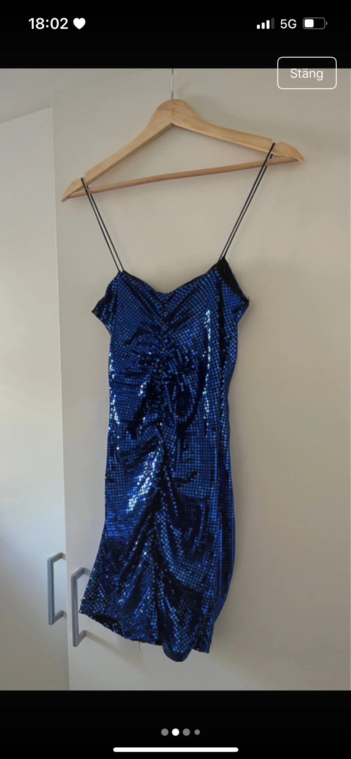 Zara Paljettklänning