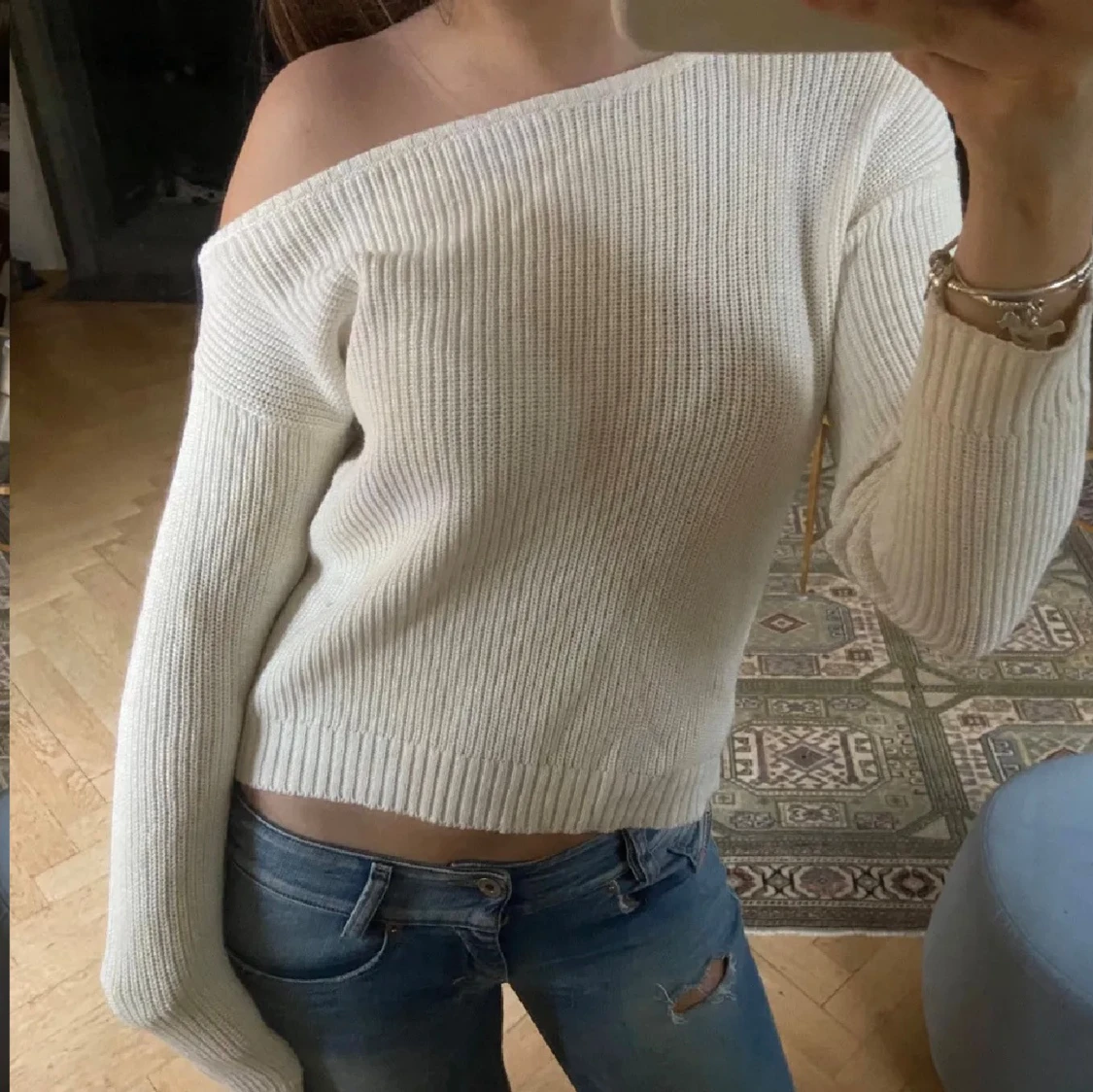 offshoulder tröja - 1