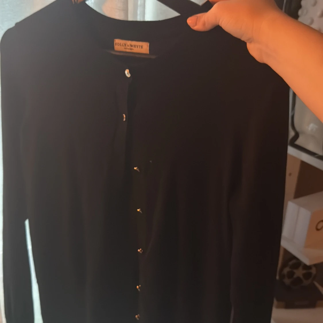 Svart kofta från Holly & Whyte