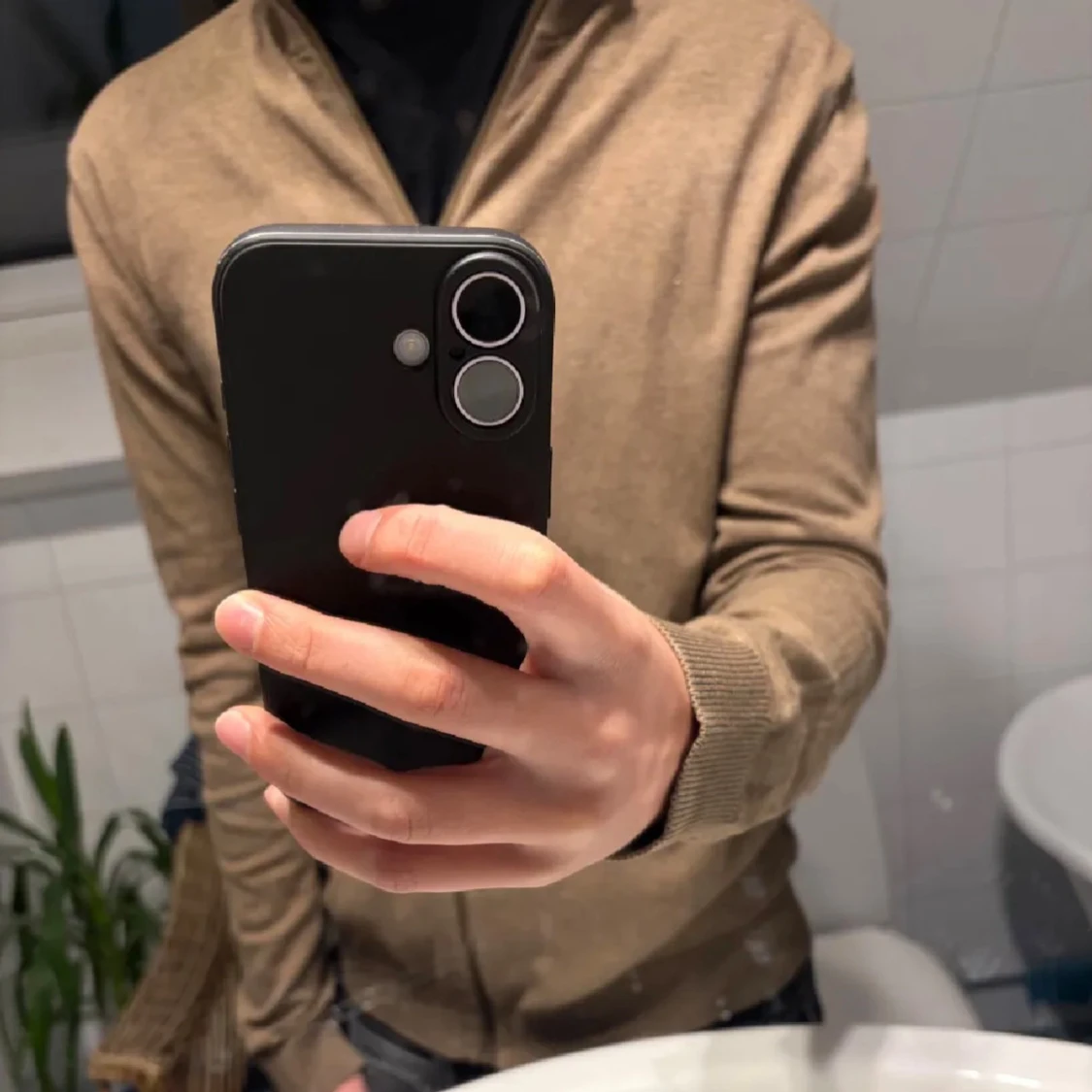 Selected Homme stickad cardigan  - 2