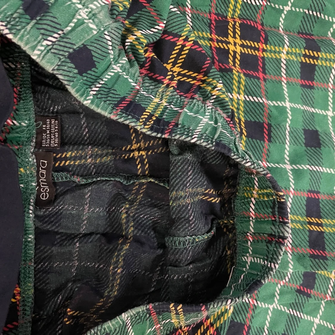 Mörkblå jultröja med print från Esmara - 2