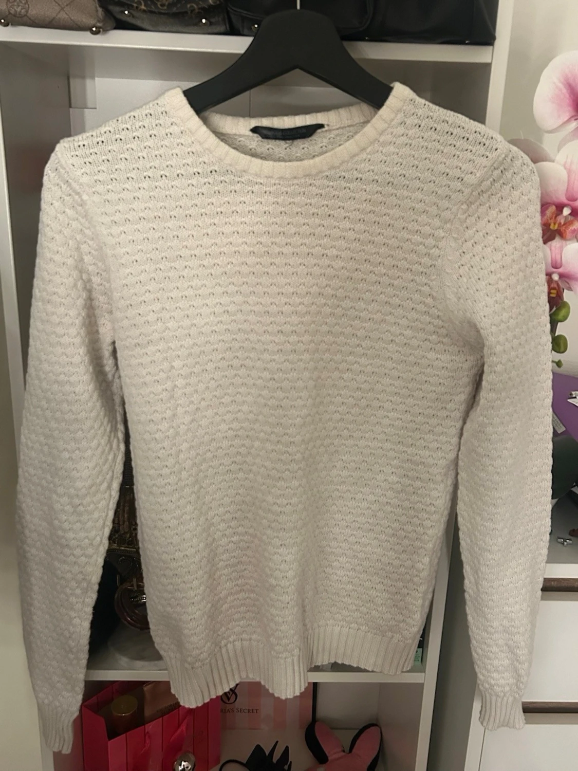 Vit stickad tröja från Soda Collection - 1