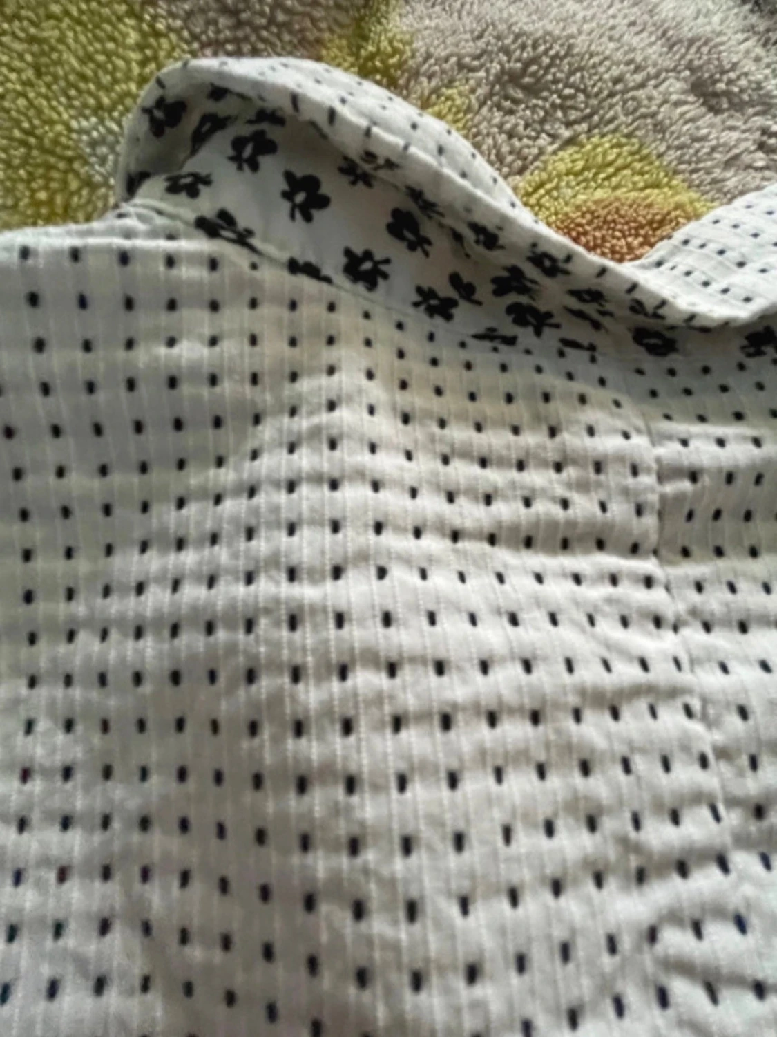 Vit rutig kavaj från Deni Cler - 4