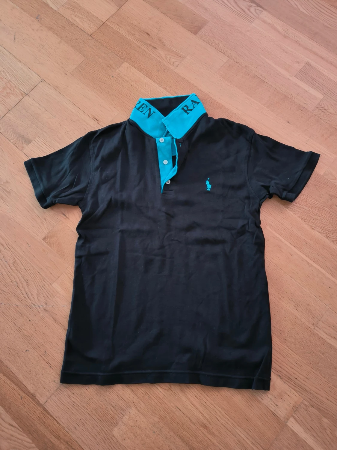 Ralph Lauren pikétröjor svart & rosa - 2