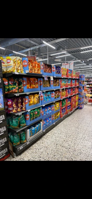 Säljer mina chips - Har för mycket 