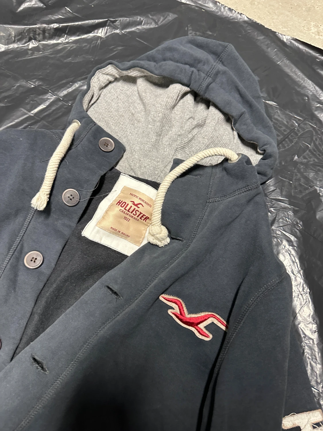 Vintage Hollister kofta med knappar - 1