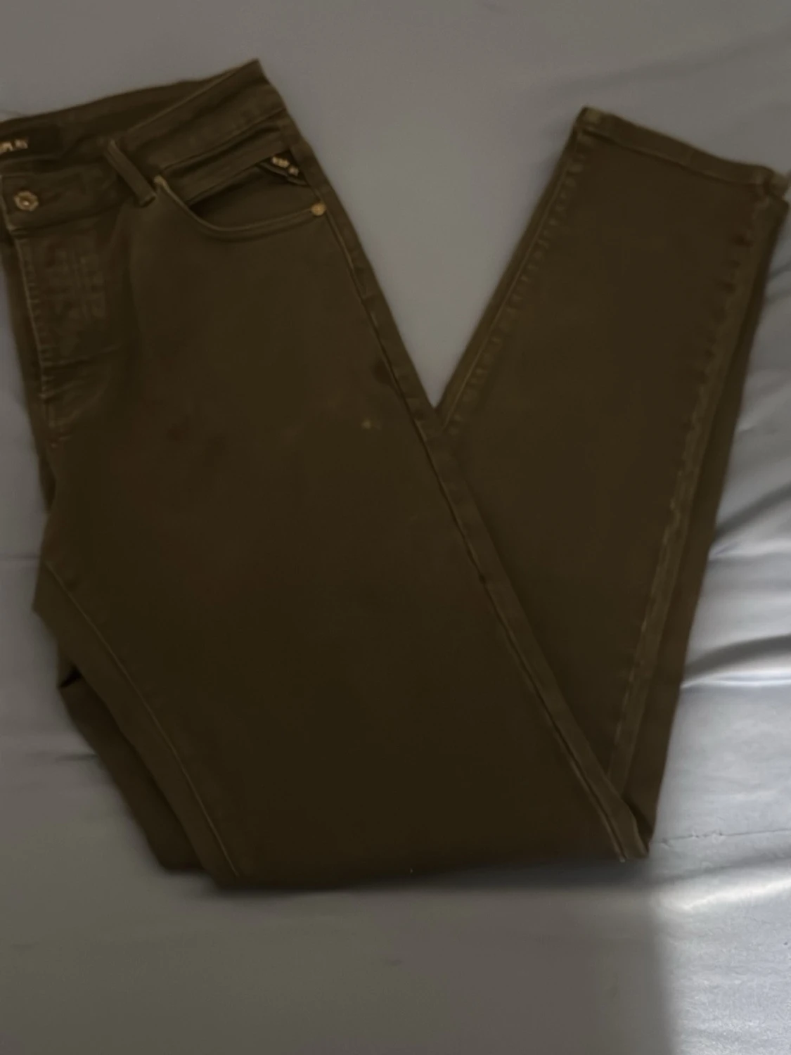 Replay mörkgrå hyperflex jeans - 1