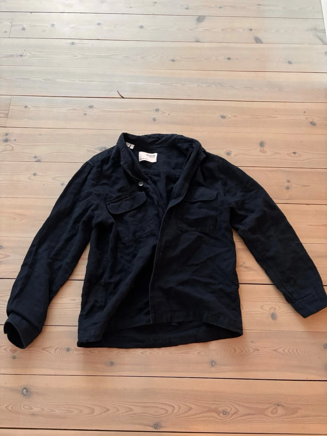 Svart overshirt från Selected Homme - 1