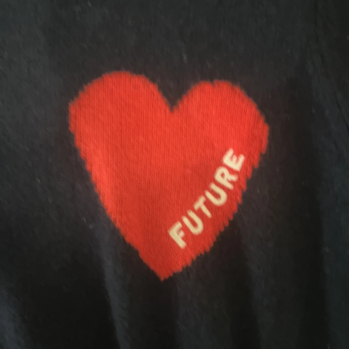 Mörkblå stickad tröja From Future XS - 4