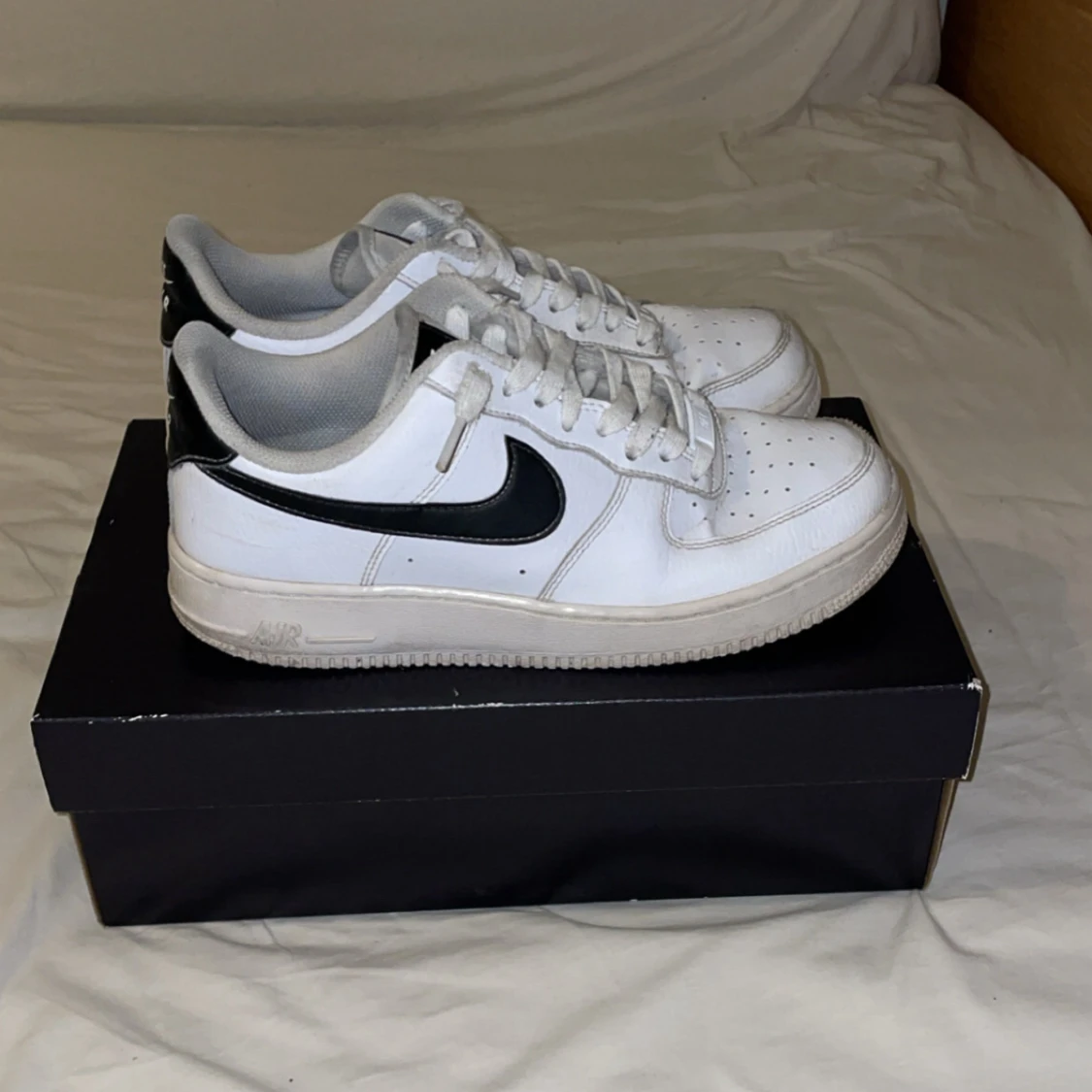 Nike Air Force 1 vit/svart