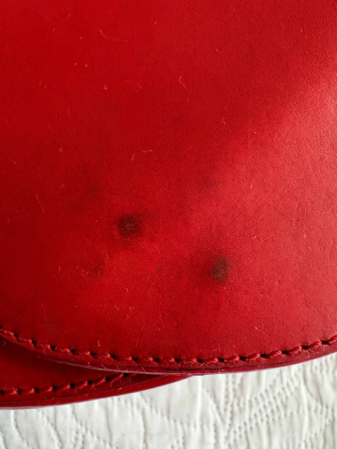 Röd axelväska från ATP Atelier - 1