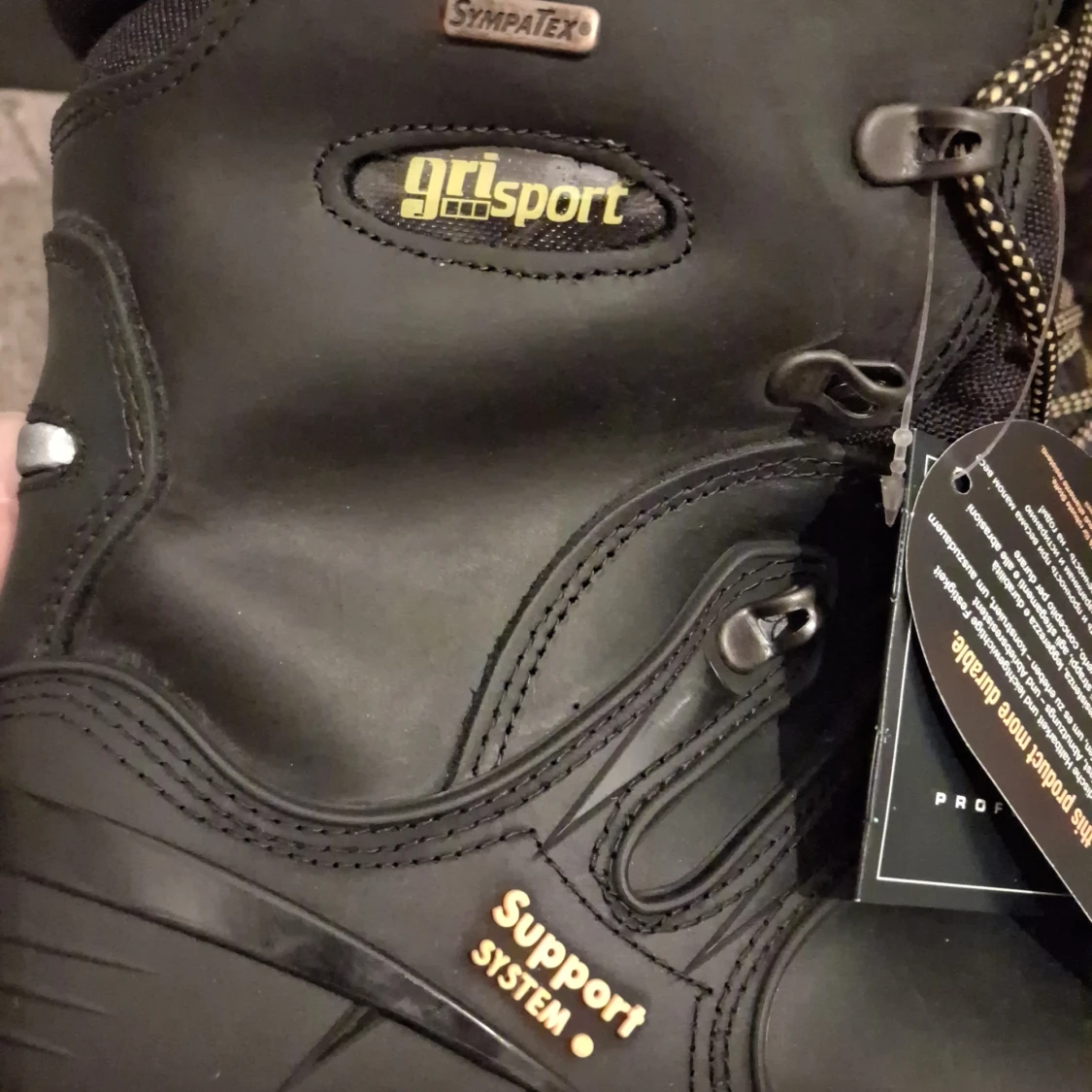 Svarta kängor från Grisport - 1