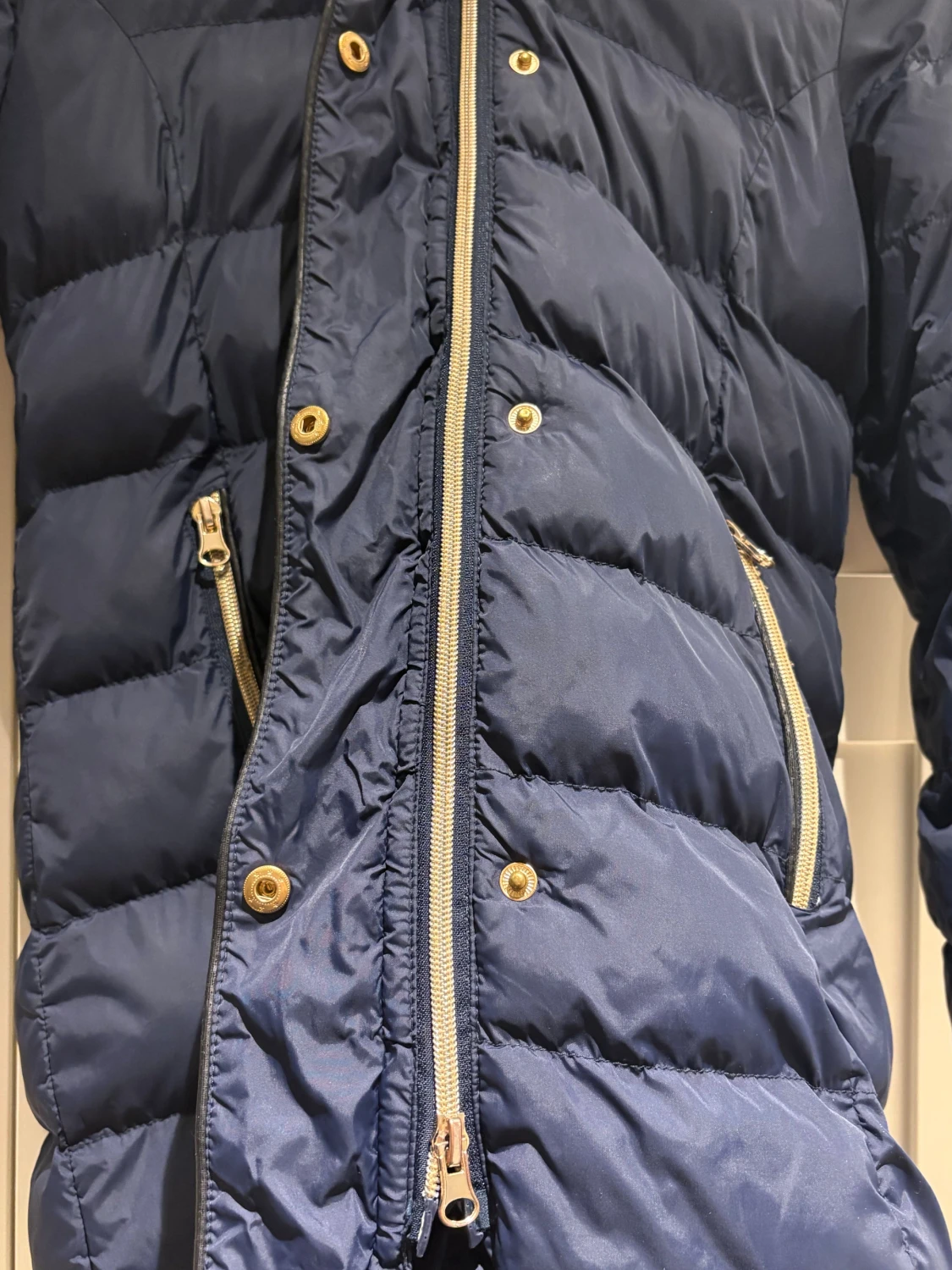 Mörkblå dunjacka Vinson Polo Club - 1